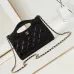 Chanel 31 mini shopping bag, Suede calfskin, lambskin #A49141