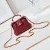 Chanel Brown Quilted Lambskin Top Handle Mini Bag Brushed #A49152