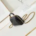 Chanel Brown Quilted Lambskin Top Handle Mini Bag Brushed #A49152
