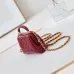 Chanel Brown Quilted Lambskin Top Handle Mini Bag Brushed #A49152