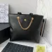 Chanel Club Monaco Shopping Tote Quilted Lambskin Large #A49151
