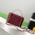 Chanel Lambskin Quilted Metal Small Top Handle Vanity Case #A50409
