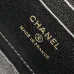 Chanel Lambskin Quilted Metal Small Top Handle Vanity Case #A50409