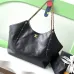 Chanel Maxi shopping bag, Calfskin &amp; gold-tone metal, black #A49134