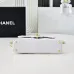 Chanel Mini Rectangular Flap with Top Handle Black Lambsk #A50222