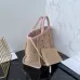 Chanel Natural Raffia Small Deauville Tote size:34cm #A54036