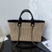 Chanel Natural Raffia Small Deauville Tote size:34cm #A54036