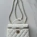 Chanel New Black Gold Cosmetic Bag #A50414