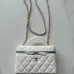 Chanel New Black Gold Cosmetic Bag #A50414