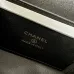 Chanel New Black Gold Cosmetic Bag #A50414