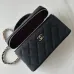 Chanel New Black Gold Cosmetic Bag #A50414