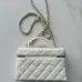 Chanel New Black Gold Cosmetic Bag #A50414