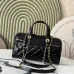 Chanel Small bowling bag, Patent crumpled calfskin size:17×21×3cm #A53909
