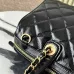 Chanel Small bowling bag, Patent crumpled calfskin size:17×21×3cm #A53909