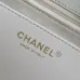 Chanel cc 25S Vintage Flap Bag Maxi flap bag with top handle #A53498