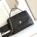 Chanel cc 25S Vintage Flap Bag Maxi flap bag with top handle #A53498