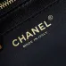 Wallet on chain - Shiny lambskin, imitation pearls #A49157