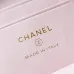 Chanel Backpack Classic zipped coin purse - Grained shiny calfskin #A49189