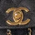 Chanel Black Quilted Calfskin Medium Duma Pockets #A49150
