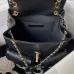 Chanel Black Quilted Calfskin Medium Duma Pockets #A49150