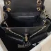 Chanel Black Quilted Calfskin Medium Duma Pockets #A49150