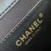 Chanel Black patent leather box bag top quality #A45530