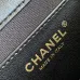 Chanel Black patent leather box bag top quality #A45530
