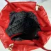 Chanel Chanel 22 Coco Mark Border Calf Leather Black/White/Red #A49197