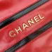 Chanel Chanel 22 Coco Mark Border Calf Leather Black/White/Red #A49197