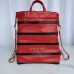 Chanel Chanel 22 Coco Mark Border Calf Leather Black/White/Red #A49197