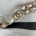 Chanel Chanel 22 Coco Mark Border Calf Leather Black/White/Red #A49197