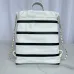 Chanel Chanel 22 Coco Mark Border Calf Leather Black/White/Red #A49197