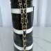 Chanel Chanel 22 Coco Mark Border Calf Leather Black/White/Red #A49197