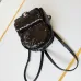 Chanel Leather and Sequin CC Logo Backpack Black/White #A49196