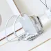 Chanel Mini F-Shaped Backpack, Champagne Gold Space Silver Diamond Checkered Tofu Bag #A49214