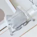 Chanel Mini F-Shaped Backpack, Champagne Gold Space Silver Diamond Checkered Tofu Bag #A49214