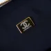 Chanel Mini F-Shaped Backpack, Champagne Gold Space Silver Diamond Checkered Tofu Bag #A49214