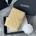 CHANEL Grained Calfskin Quilted passport Holder Wallet #A50709