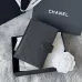CHANEL Grained Calfskin Quilted passport Holder Wallet #A50709