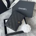 CHANEL Grained Calfskin Quilted passport Holder Wallet #A50709