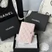 CHANEL Grained Calfskin Quilted passport Holder Wallet #A50709