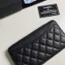 CHANEL Matelasse Classic Long Zip Wallet #A49137