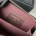 Chanel Classic Caviar Quilted Zip Card Holder Black Wallet #A49135