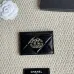 Chanel card holder with chain detail. #A45548