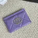Chanel card holder with chain detail. #A45548