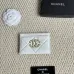 Chanel card holder with chain detail. #A45548