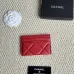 Chanel card holder with chain detail. #A45548