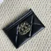 Chanel card holder with chain detail. #A45548