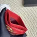 Chanel card holder with chain detail. #A45548