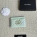 Chanel card holder with chain detail. #A45548